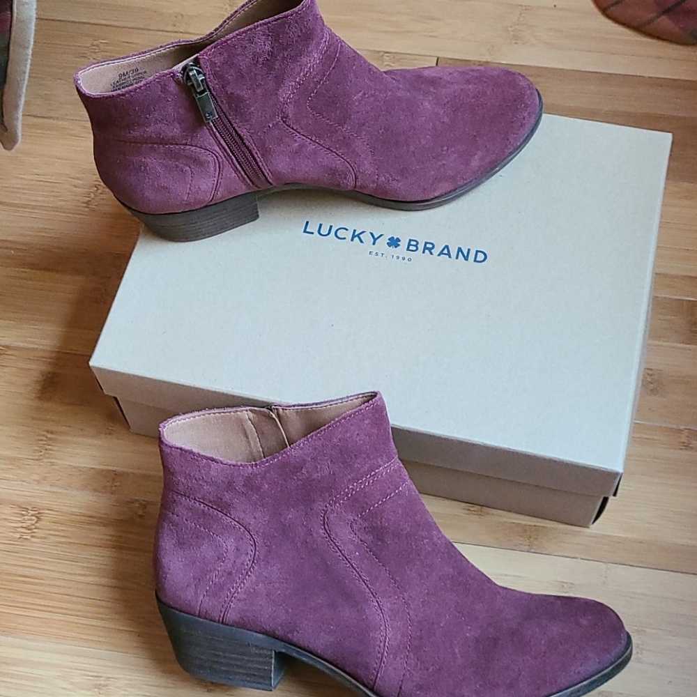 Lucky brand booties